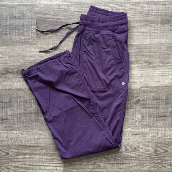 lululemon athletica Pants - Lululemon Athletica Purple Straight Leg Pants